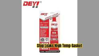 Heavy Duty Black RTV Silicone Gasket Maker High Temp Sealant