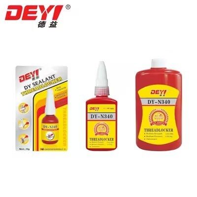 DEYI DY-N340 Κόλλα ασφάλισης κλωστής ταχείας ωρίμανσης - στεγανωτική κόλλα μεσαίου ιξώδους για μεταλλικά εξαρτήματα και βύσματα