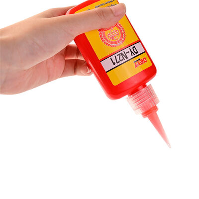 DEYI N271 Κόκκινη υψηλής αντοχής κολλήματα βίδας Ανανοβική κόλλα