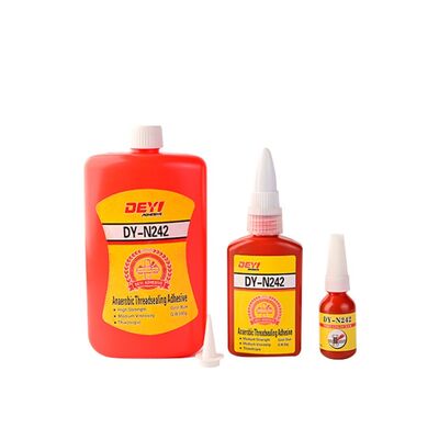 DEYI N242 Γαλάζια Αναερόβια κόλλα μεσαίας αντοχής για νάτλους και μπουλόνια