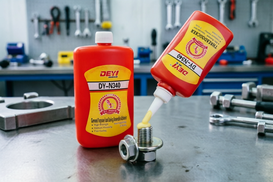 Αναερόβια κόλλα Threadlocker Adhesive Light Yellow Σχεδιασμένη για να παρέχει ασφαλές και στεγανό κλείδωμα νήματος στις συναρμολογήσεις