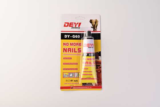 Εύκαμπτη & αδιάβροχη κόλλα κατασκευής – DEYI DY-G60 Strong Bonding No More Nails Glue για καθρέφτες & πάνελ τοίχου
